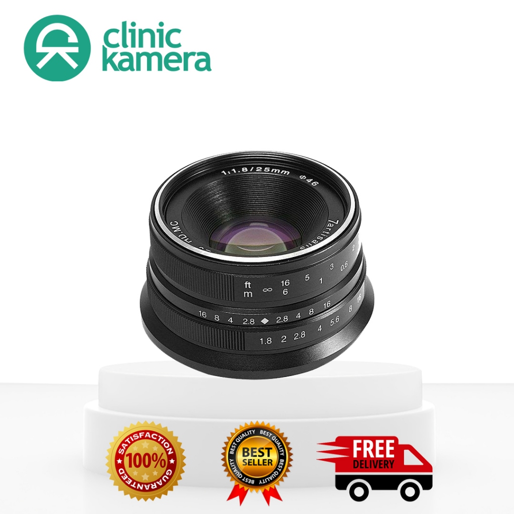 7Artisans 25mm 1.8 for Sony / Lensa 7Artisans 25mm 1.8 for Sony / Lensa 7Artisans