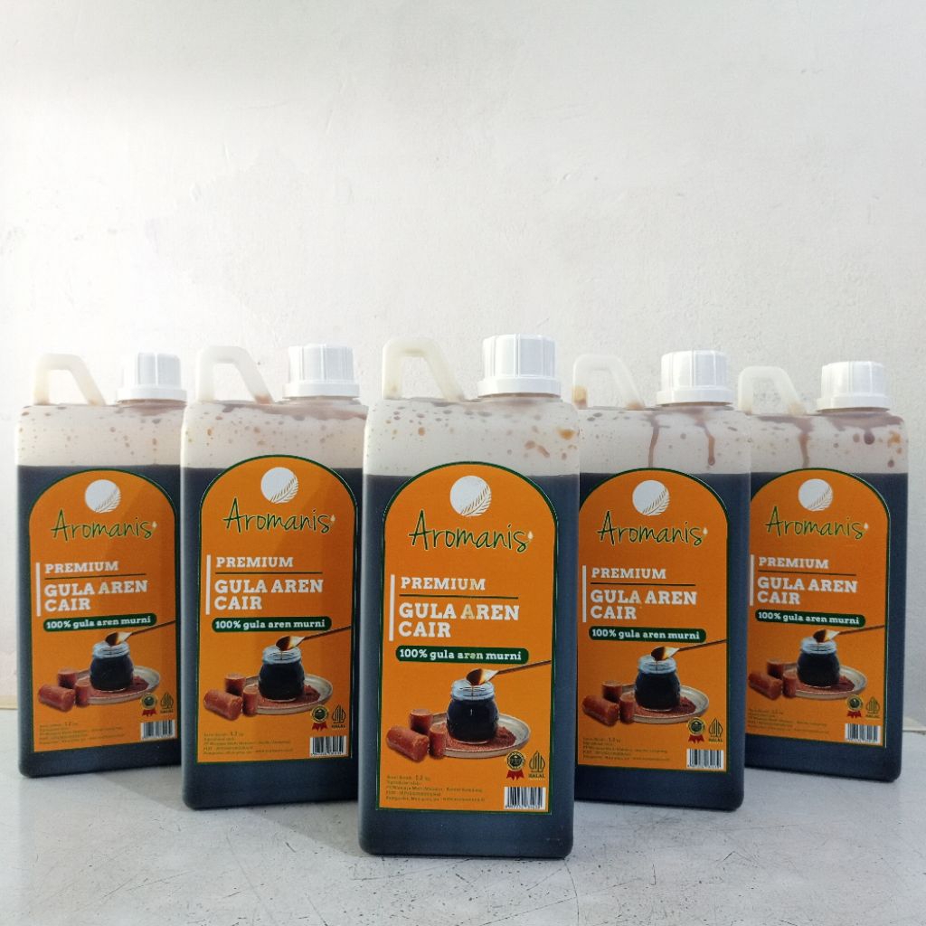 

Aromanis premium gula aren cair 1.2 kg | premium gula aren cair