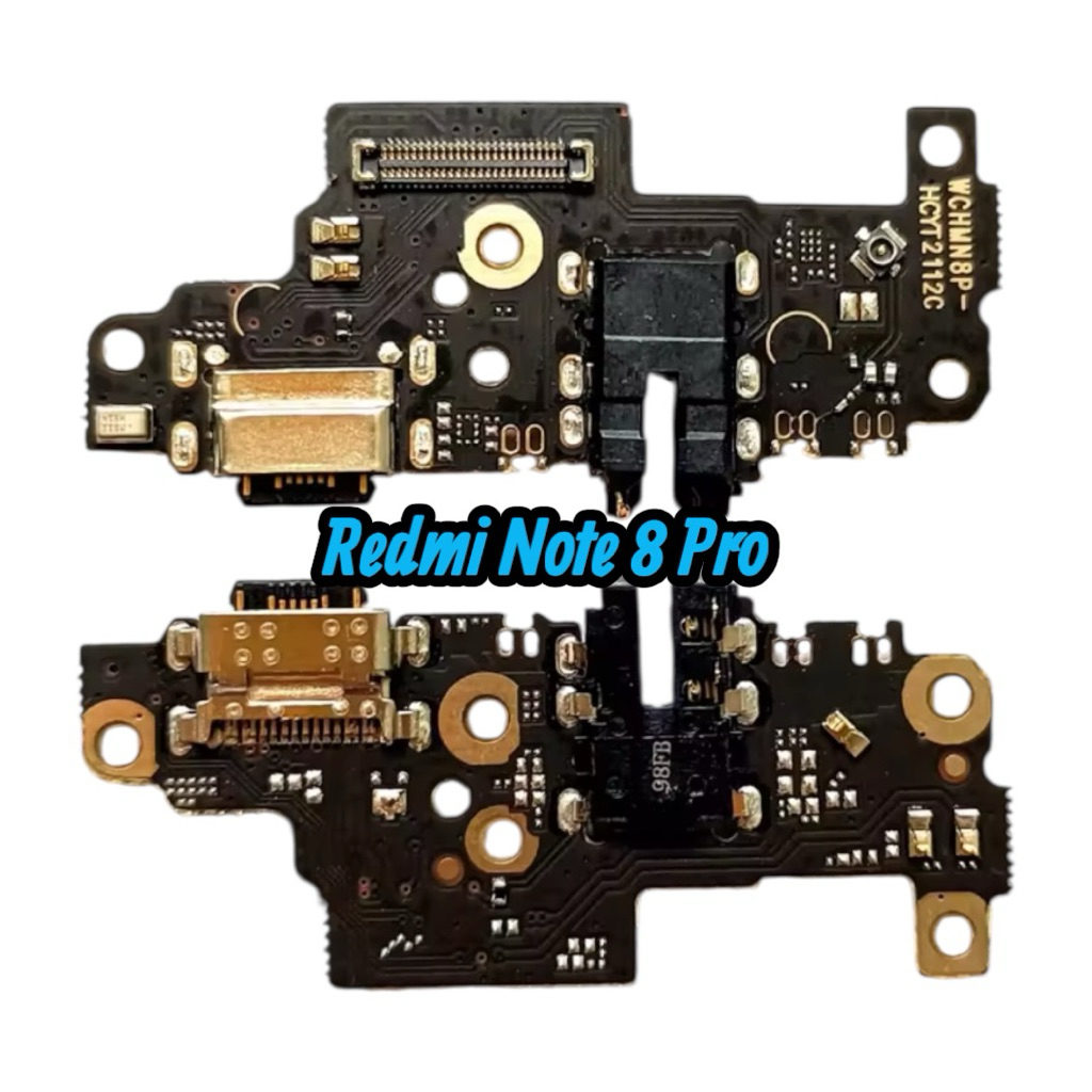 Papan Charger Xiaomi Redmi Note 8 Pro - Charging Port Flex Cas Tidak Bisa Charge