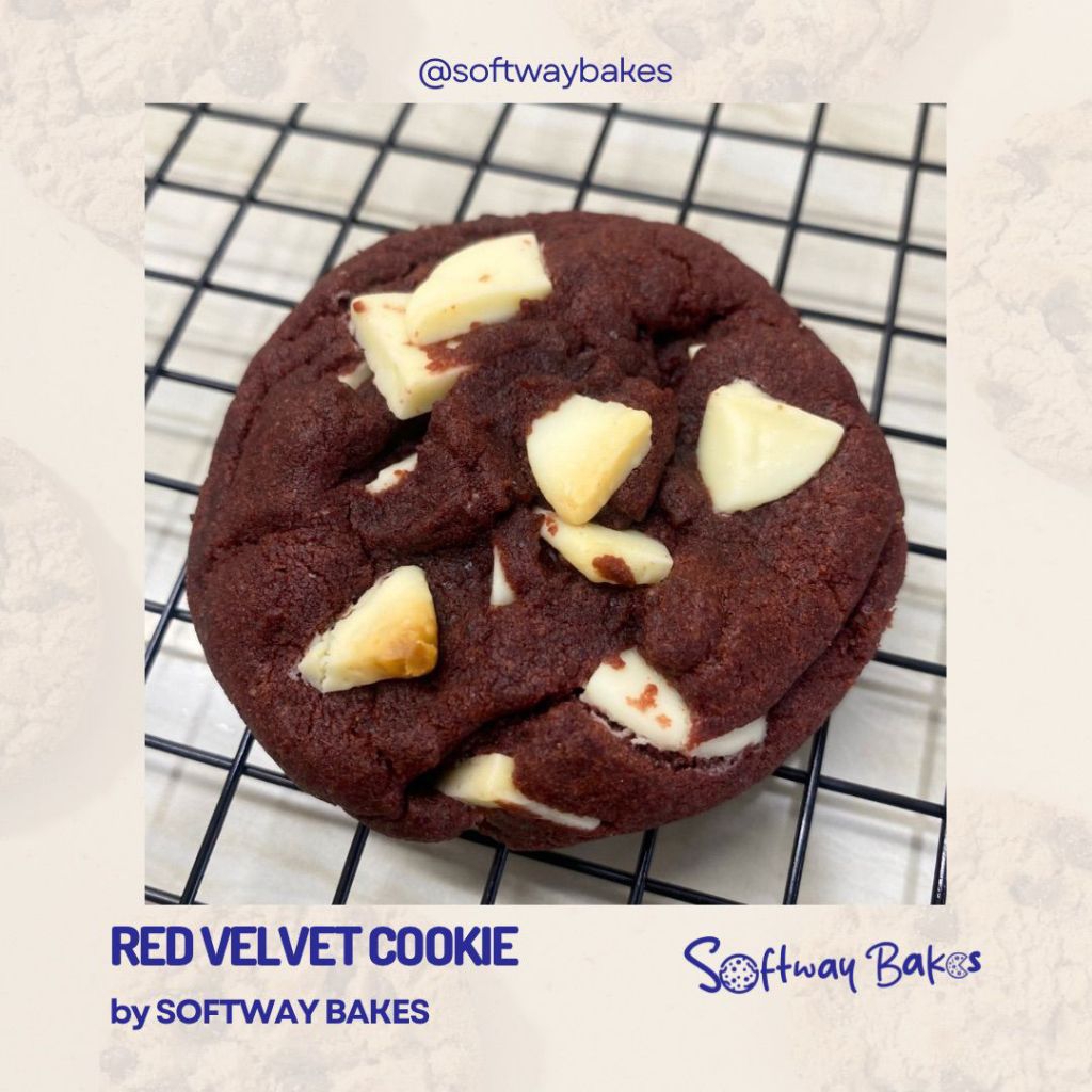 

Red Velvet Soft Cookies (100% brown butter)