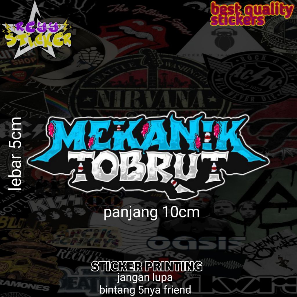 

STICKER PRINTING ANTI AIR MEKANIK T*BR*T