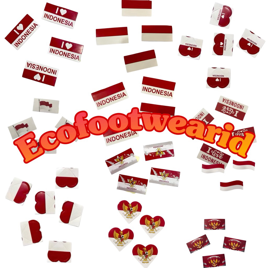 

Sticker bendera merah putih per pcs sticker 17 agustus DIRGAHAYU RI sticker indonesia sticker pipi indonesia ecofootwear.id