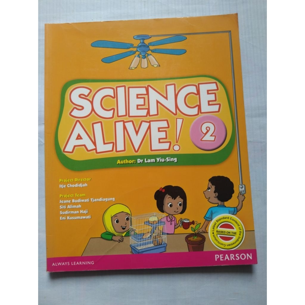 Buku SD kelas 2 SCIENCE ALIVE 2 Textbook