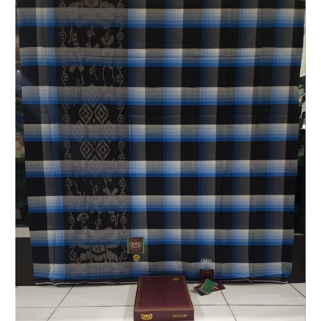 SARUNG BHS EXCELLENT TKB TANDA TANGAN GRADE GOLD DAN SILVER ORIGINAL