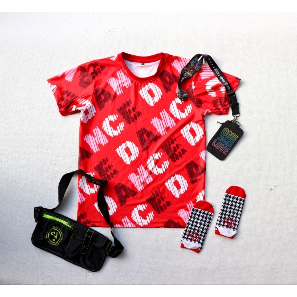 Z Dance Tshirt Merdeka/ Baju Dance /Baju Senam