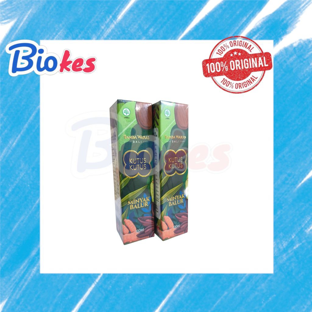 MINYAK BALUR KUTUS KUTUS 100ML minyak oles pereda nyeri dan pegal-pegal dllnya