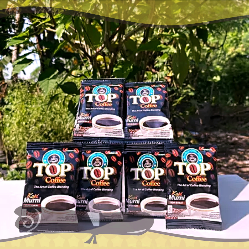 

Top Coffe Murni Sachet 7 Gram Top Kopi Hitam Tanpa Gula isi 13 Sachet