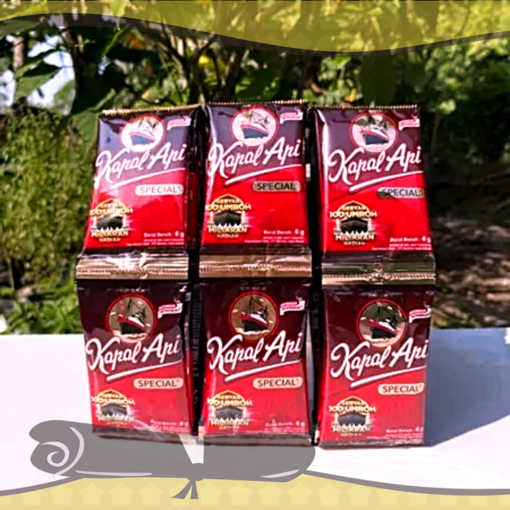 

Kapal Api Spesial Mini Rencengan 13 Sachet 6 Gram Kopi Hitam Tanpa Gula