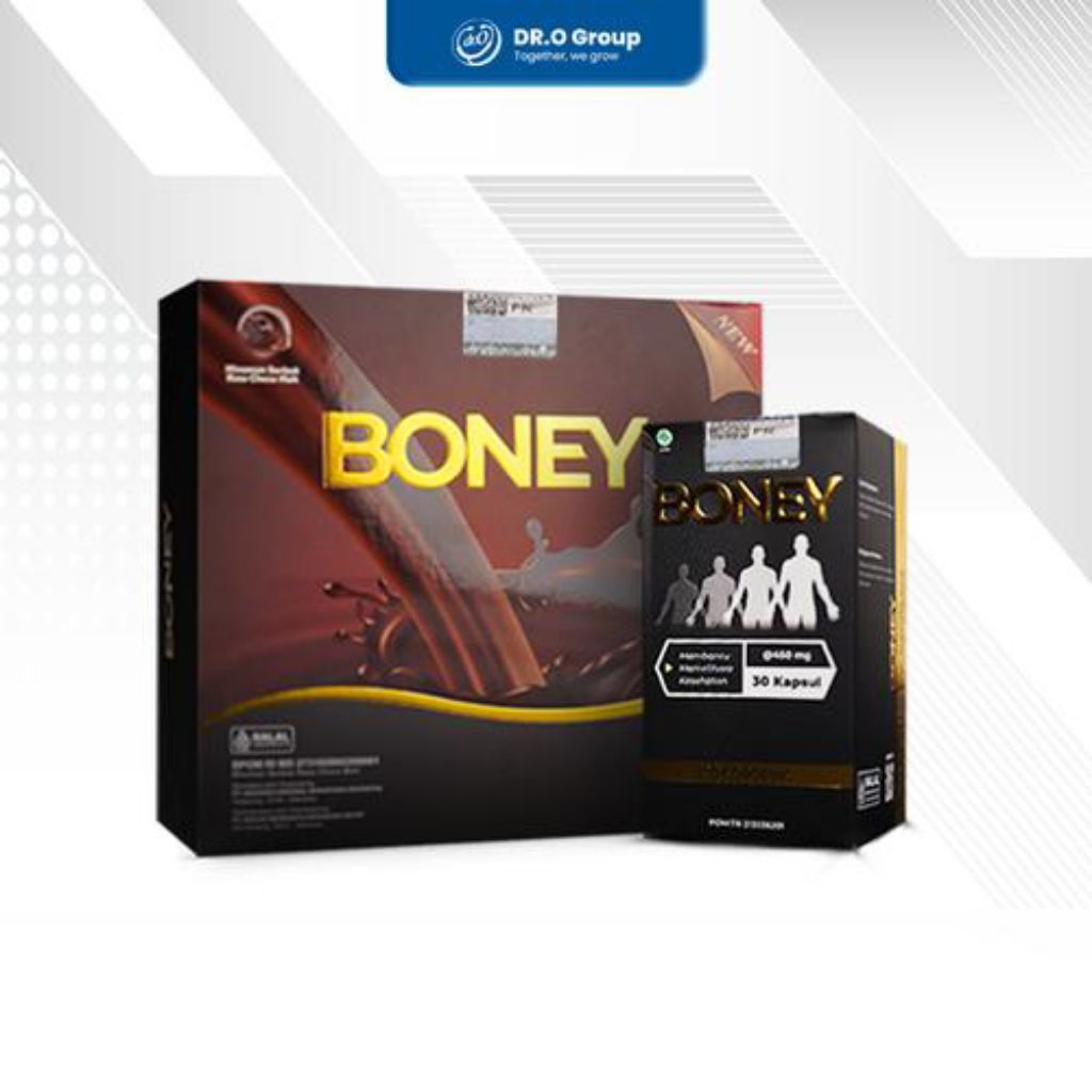 

Boney & Susu Boney - Suplemen Kesehatan Bantu Berikan Kalsium Pada Tulang - 1 Boney