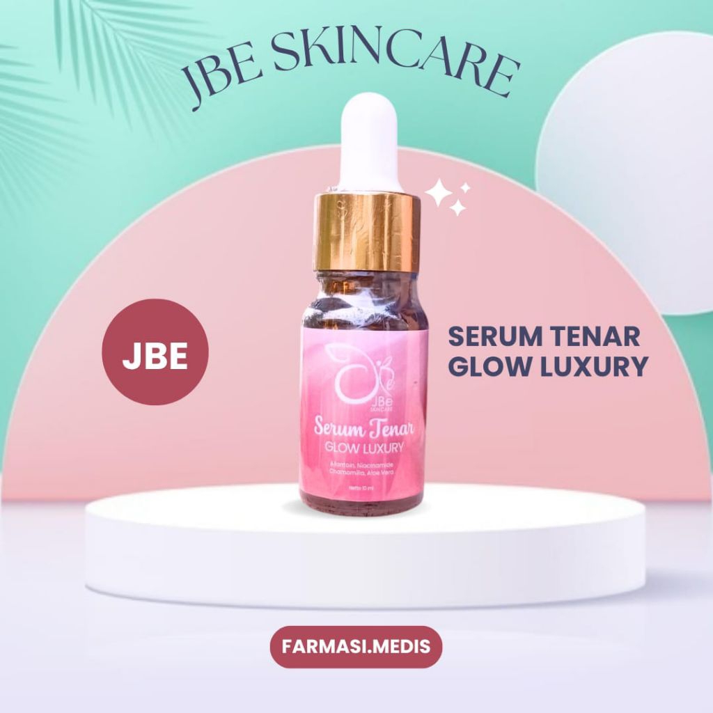 (COD) SERUM TENAR GLOW LUXURY JBE SKINCARE/ SERUM PEMUTIH WAJAH/ SERUM FLEK GLOWING