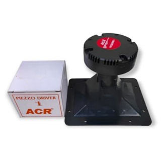 Paket Corong + Twitter / Horn Tweter PVC Plastik 15x19cm + Driver Tweeter PIEZZO ACR Original