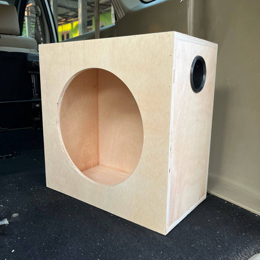 Box speaker mobil 12 inch triplek 12mm