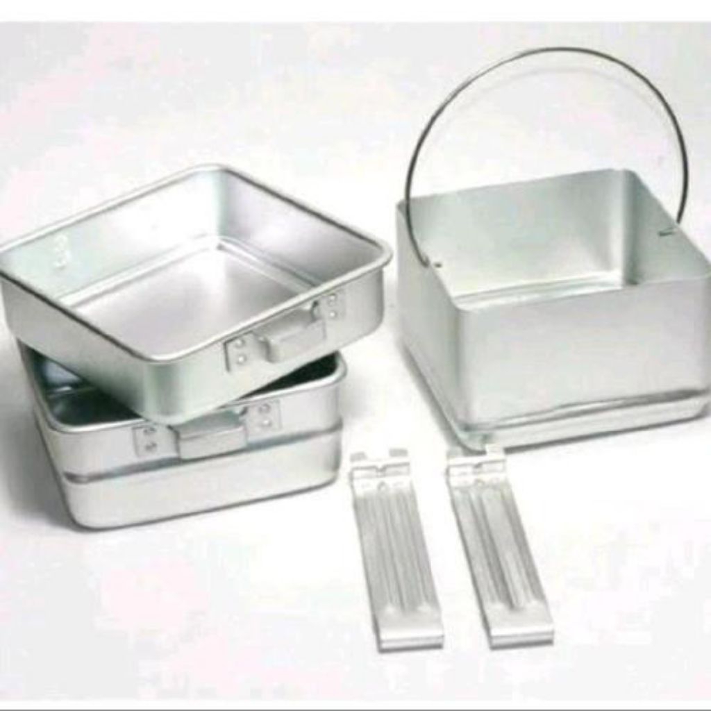 Nesting Kotak / Nesting TNI / Nesting TNI Rantang Camping Cooking set New Terlaris