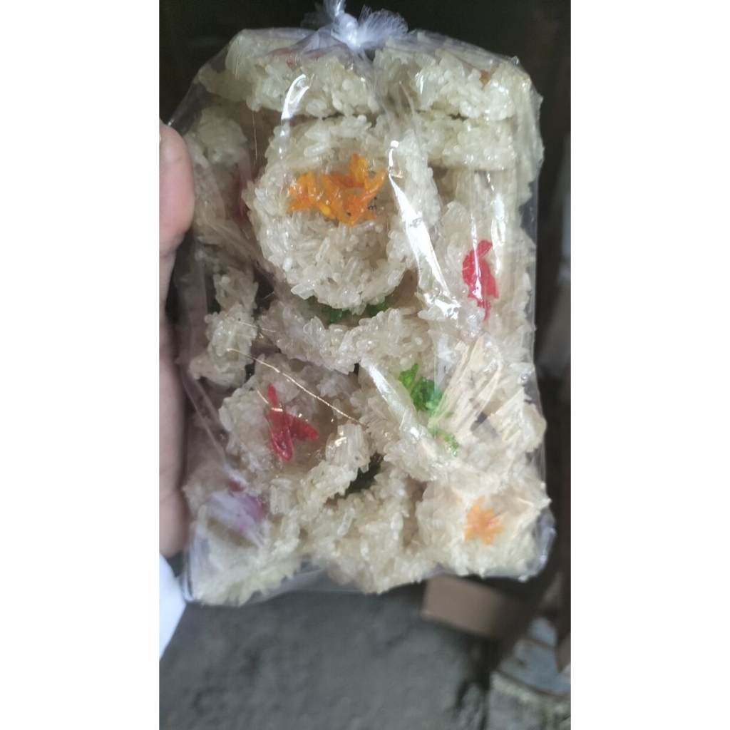 

Rengginang ketan unyil/kecil rasa bawang 500 gram