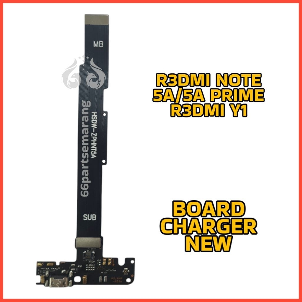 Flexible Flexibel Board Charger Konektor Cas Redmi Note 5a / Note 5A Prime / Y1 Copotan Cabutan Beka