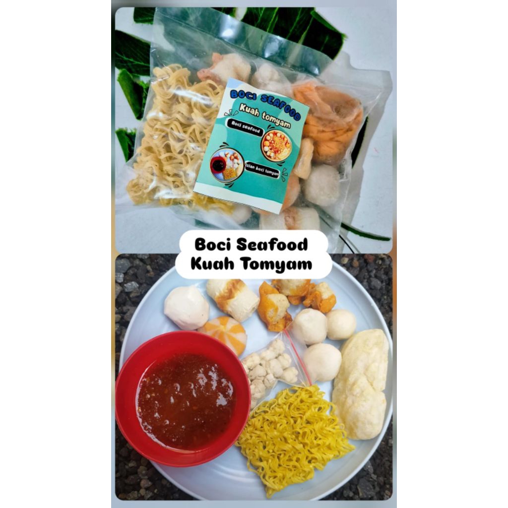 

Baso aci seafood kuah tomyam