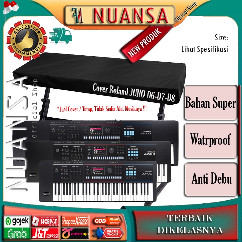 Cover Roland JUNO D Keyboard Synthesizer / Cover Keyborad Roland JUNO D6 D7 D8 / Cover Synthesizer R