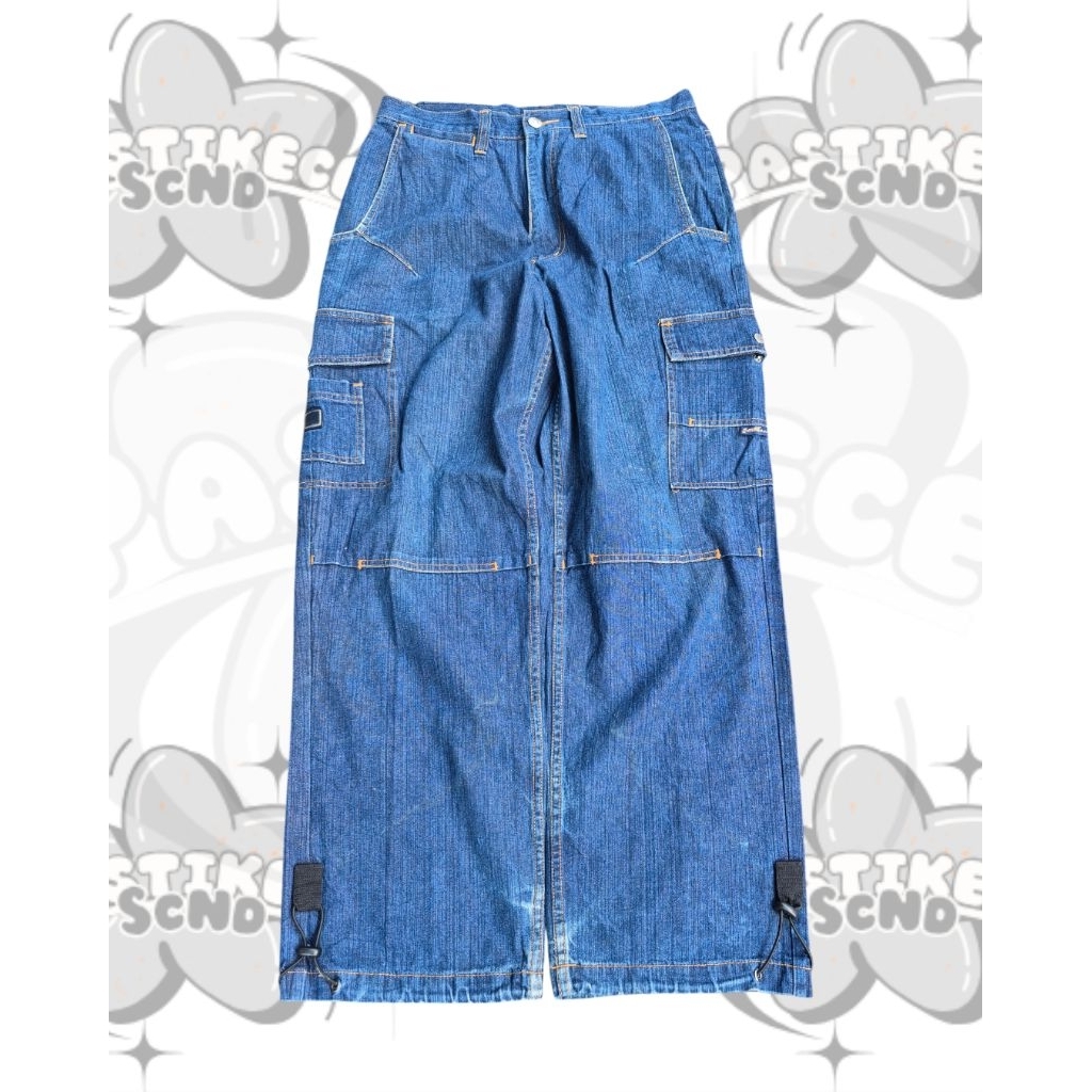 Rare 90s Southpole Baggy Cargo Jeans y2k - Sohk Seanjohn Fubu