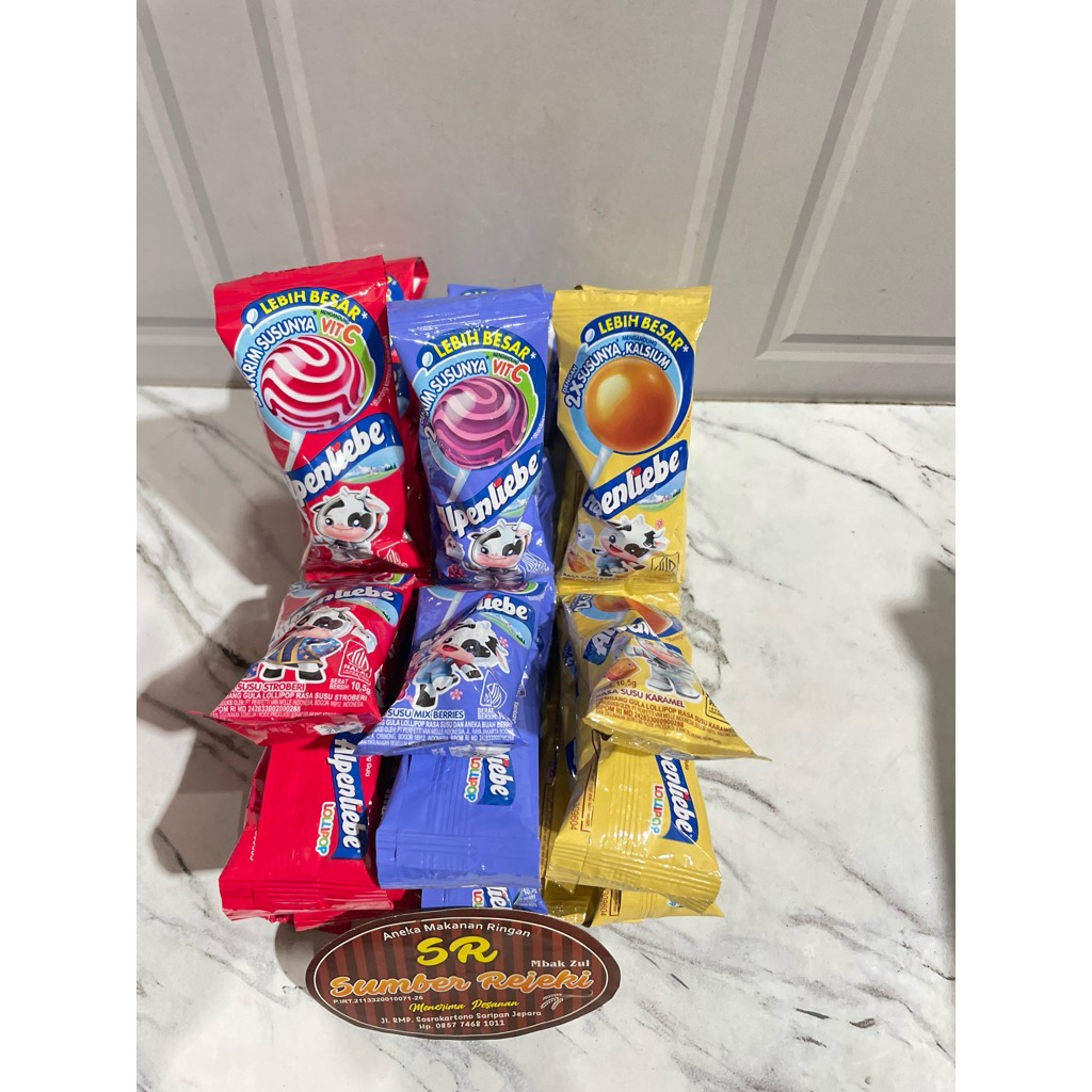 

ALPENLIEBE LOLIPOP ISI 12 pcs