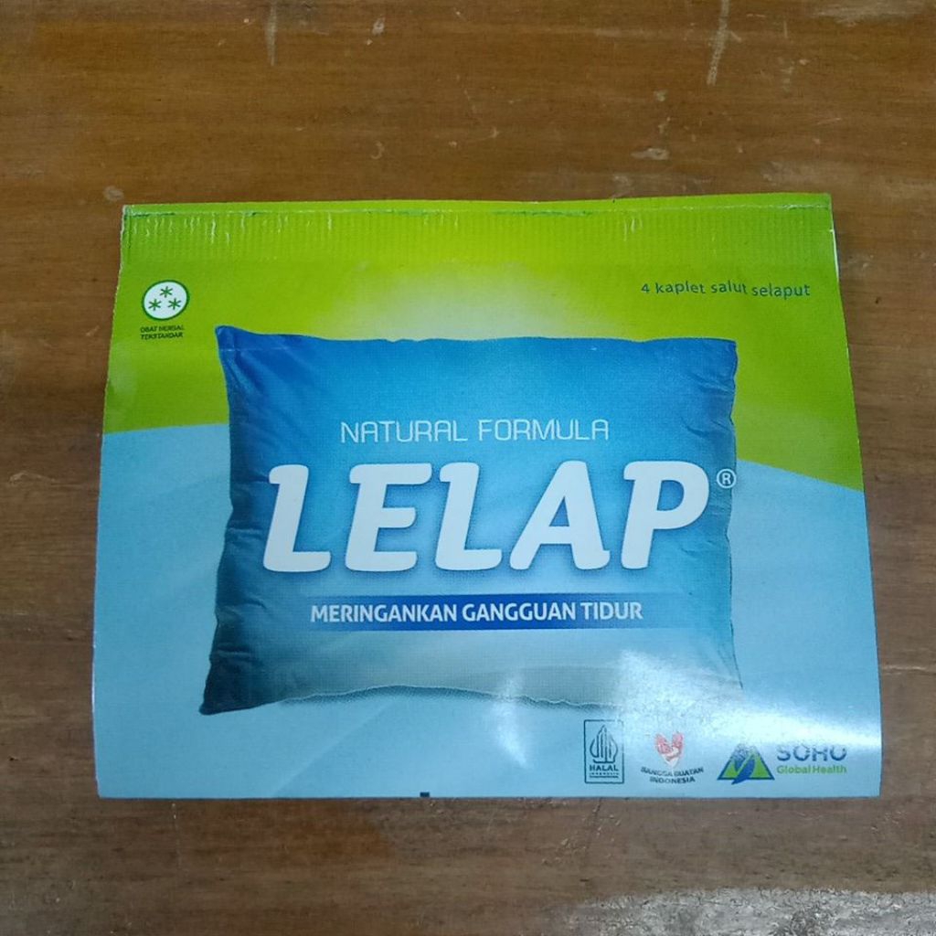 Lelap tablet 1 strip 4 tablet