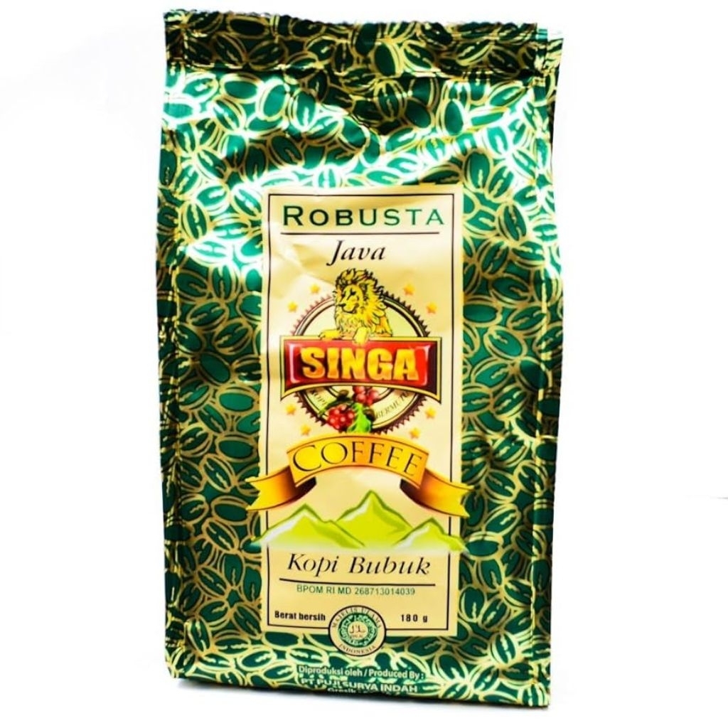 

Kopi Singa Robusta 180 gram