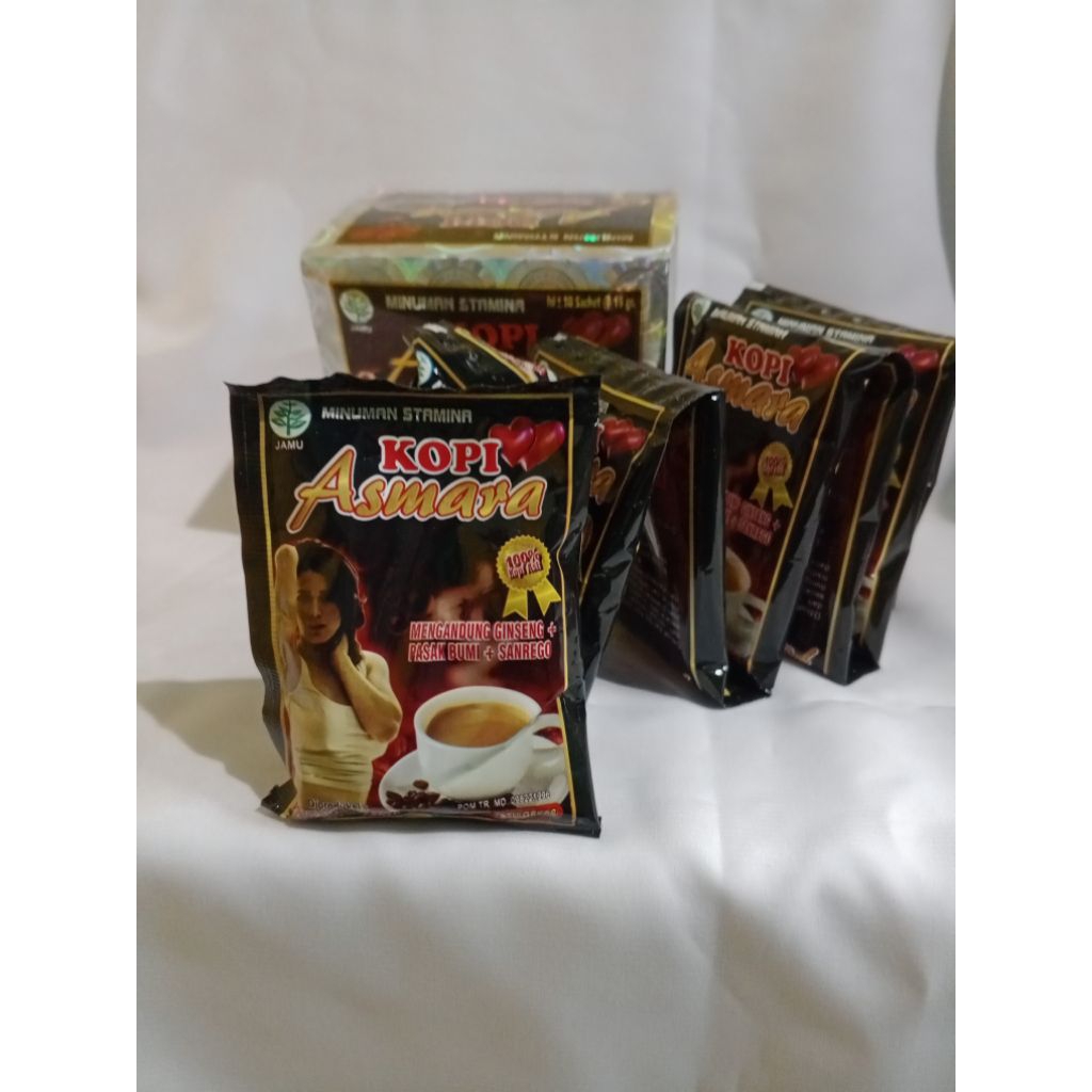 

KOPI ASMARA ISI 10 BUNGKUS//100%ORIGINAL!!!!