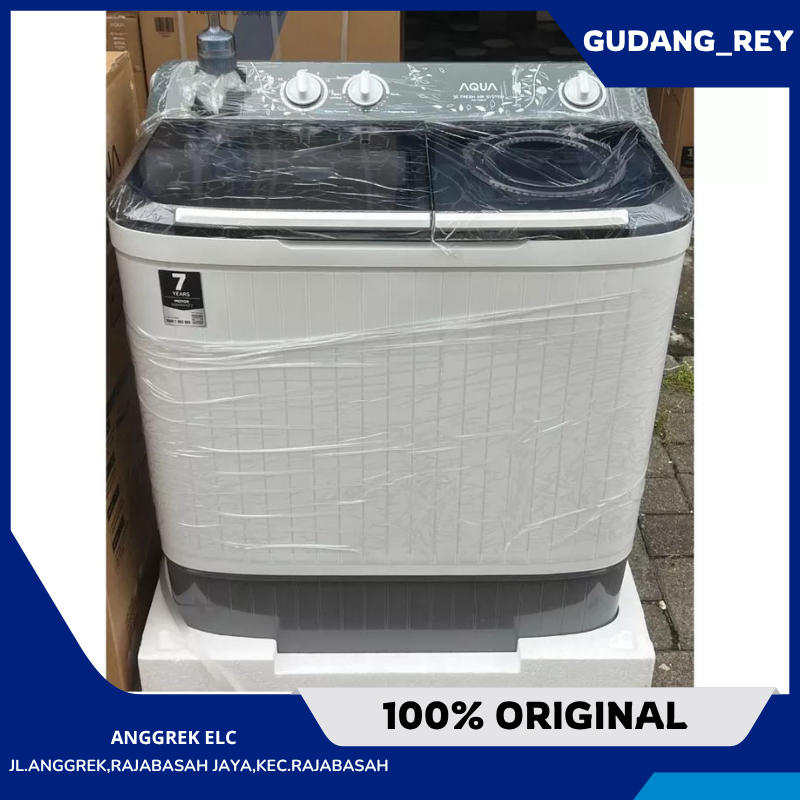 Mesin Cuci 9kg Aqua 9030HT garansi resmi