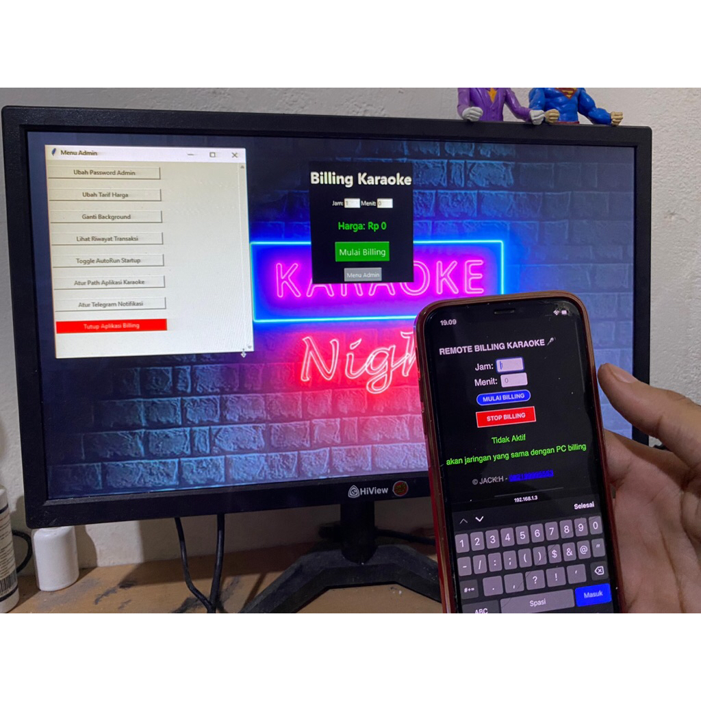 software biling karaoke v8 pro edition support remot