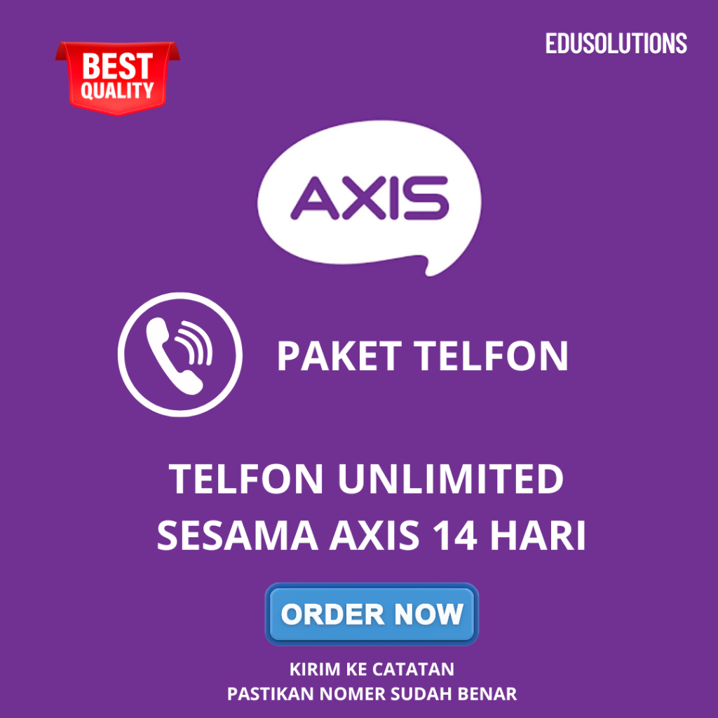 AXIS TELFON UNLIMITED SESAMA AXIS 14 HARI