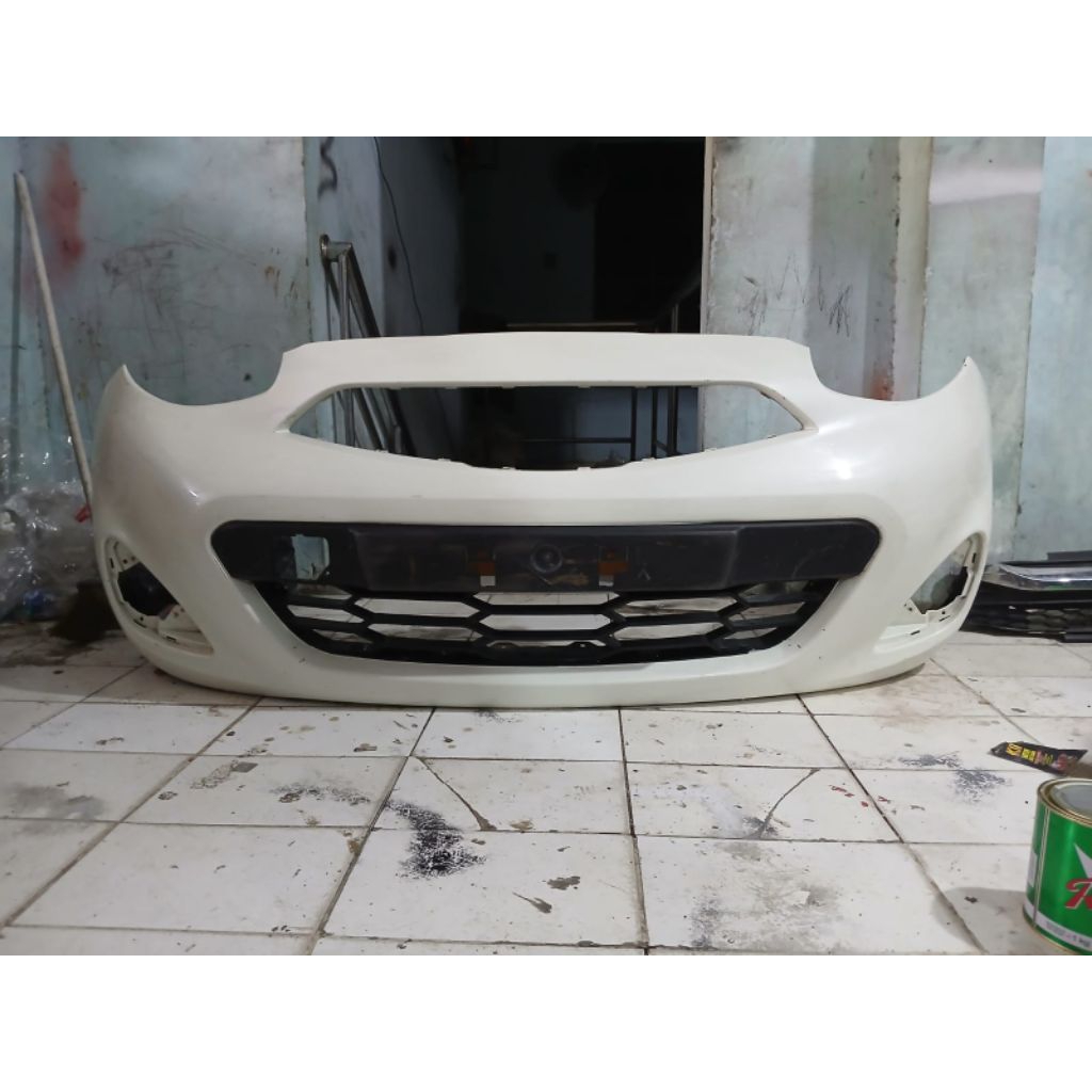 bemper depan Nissan march facelift 2015