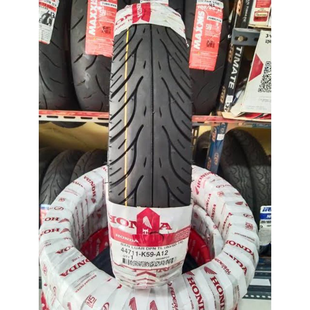 Ban depan federal AHM ring-14 ukuran 80/90