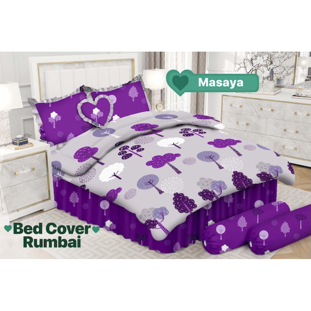 BEDCOVER EMELIA BY BONITA SET RUMBAI 180x200 king SIZE