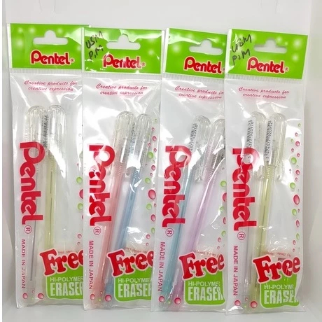 

Pensil mekanik Pentel original per set isi 2pcs Pinsil mekanik bonus penghapus mechanical pencils pentel Ori 100% Original Asli Authentic