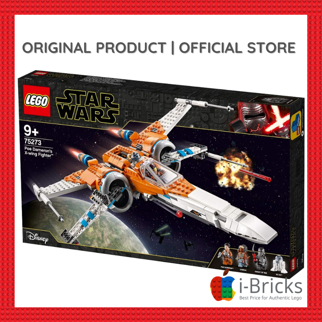 Lego Starwars 75273 Poe Dameron's X wing Fighter