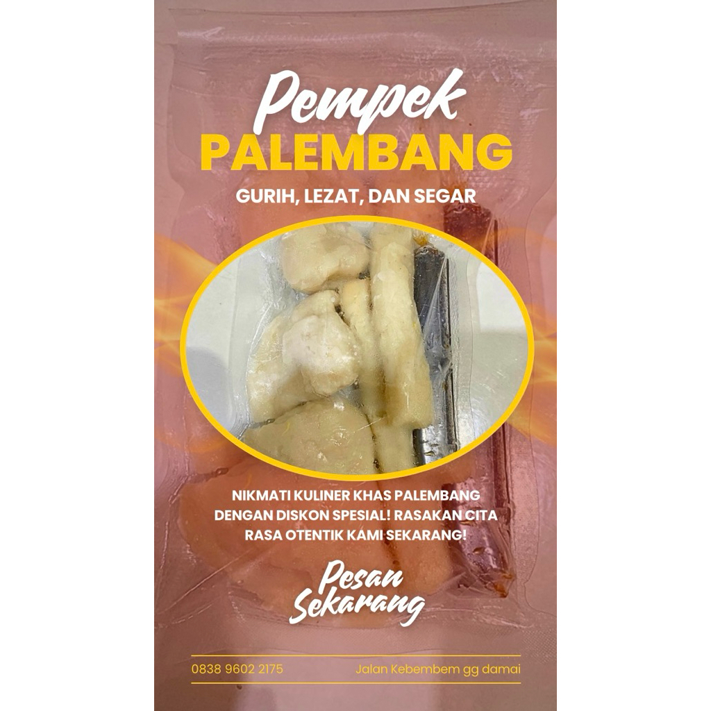 

Pempek Asli Palembang Isi 5 Lengkap Dengan Kuah Cuko Segar