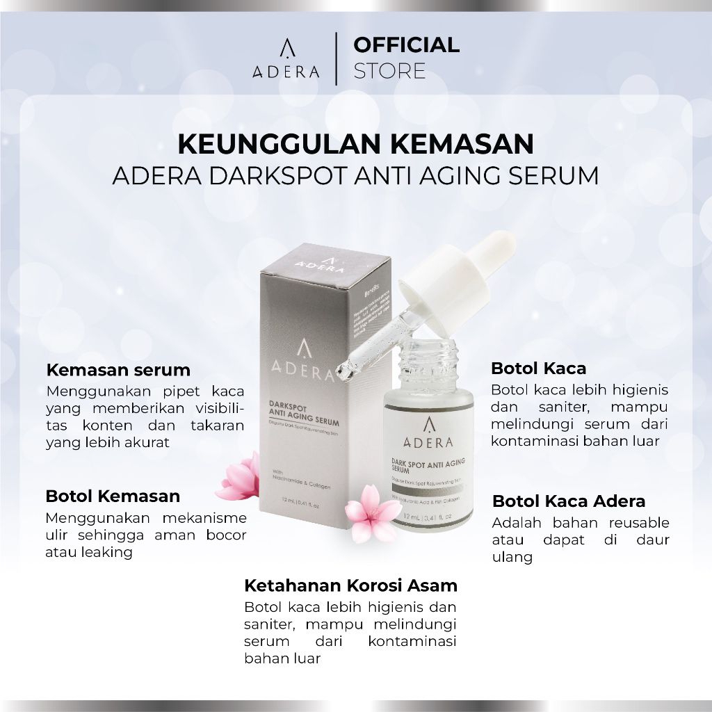 ADERA DARKSPOT SERUM ANTI AGING FLEK HITAM & KERUTAN ( ADERA DARKSPOT )