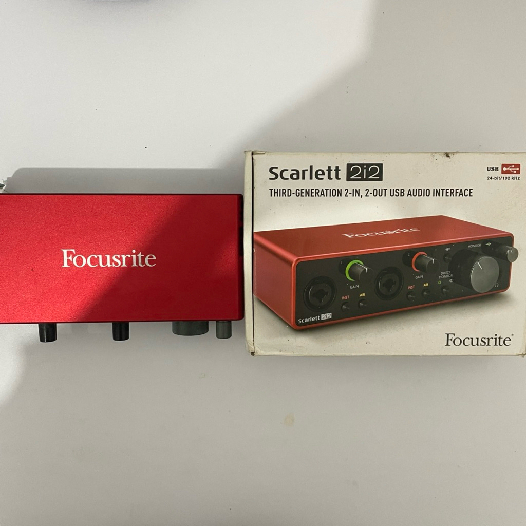 focusrite 2i2 gen 3 second