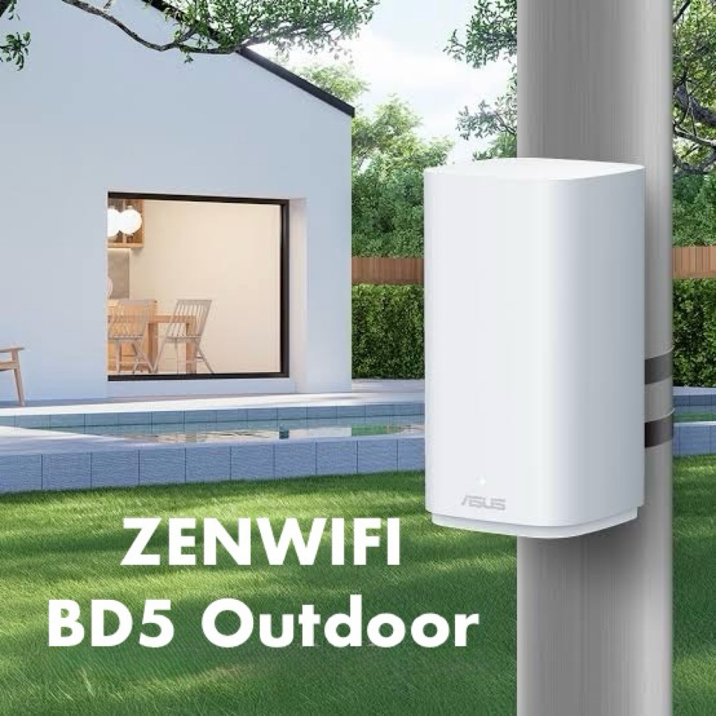 ASUS ZenWiFi BD5 Outdoor BE5000 - Dual band WiFi 7 (802.11be) AiMesh Extendable Router