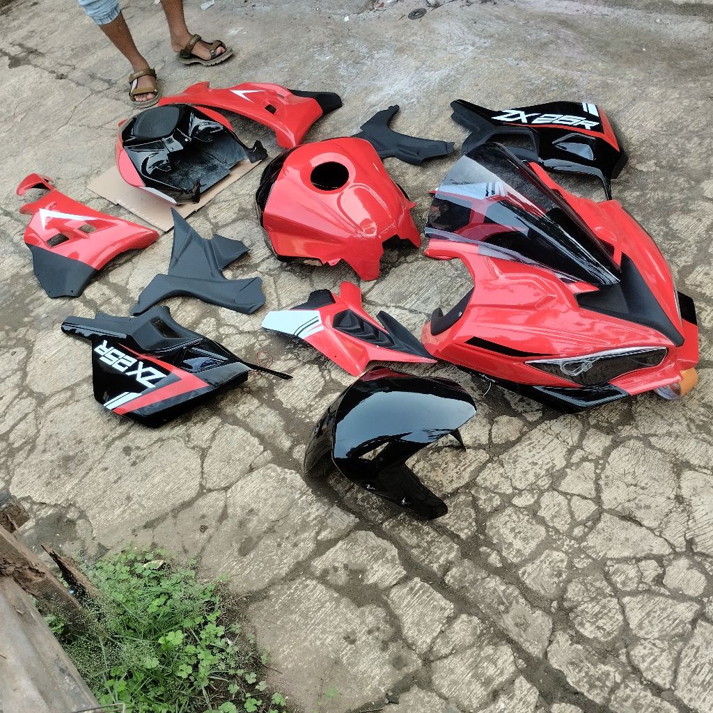 Full body fairing Kawasaki Ninja fi old modif ZX25r