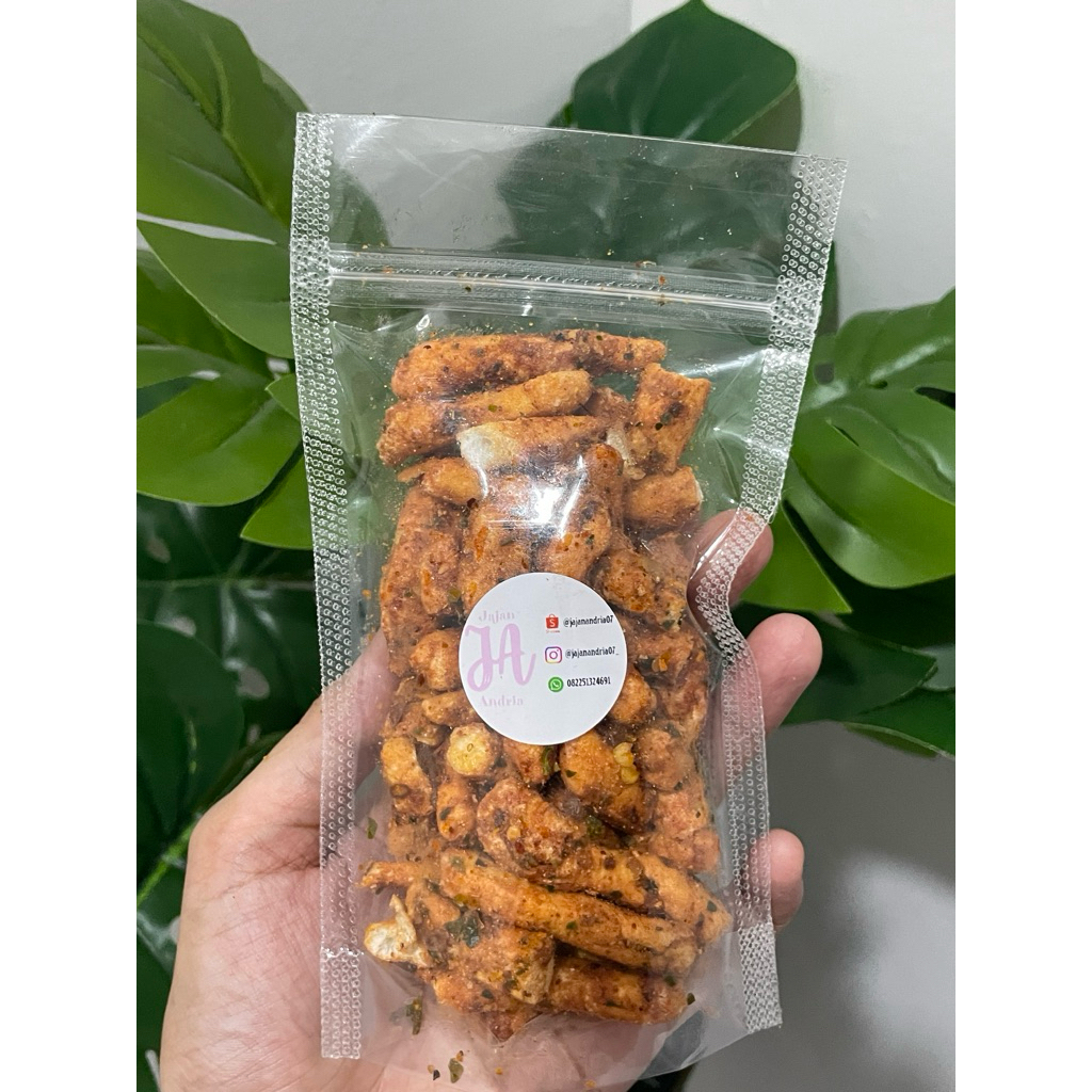 

Basreng daun jeruk kemasan 75gram