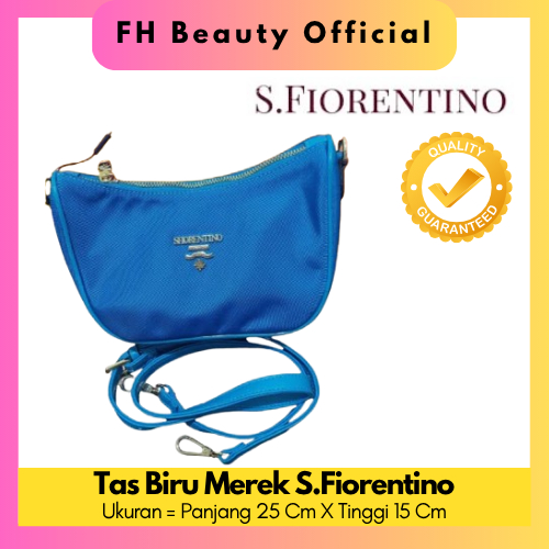 Tas Wanita Biru Berkualitas Tas Merek SFIORENTINO