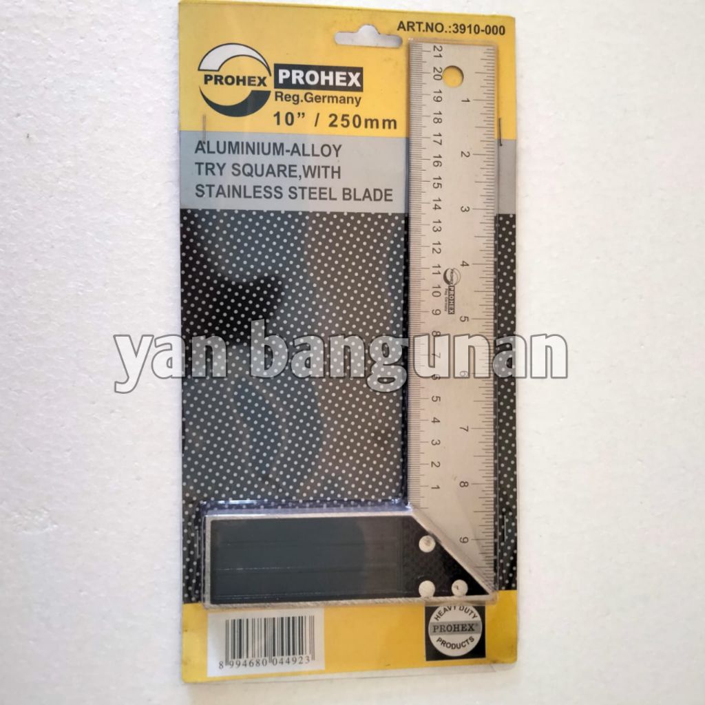 Penggaris siku prohex / siku penggaris / siku tukang