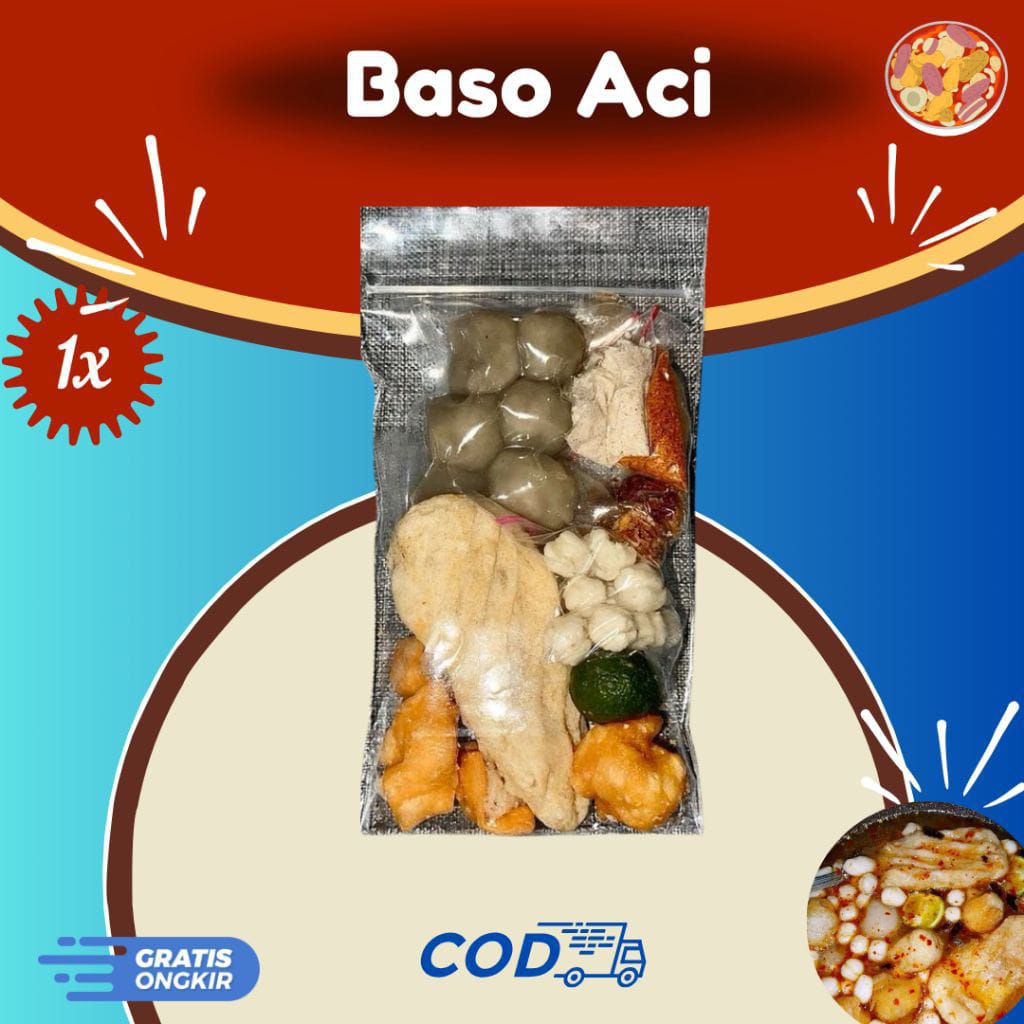 

PROMO!!! / BASO ACI INSTAN ORIGINAL ASLI BOGOR /BELI 6 BUNGKUS GRATIS 1 BUNGKUS