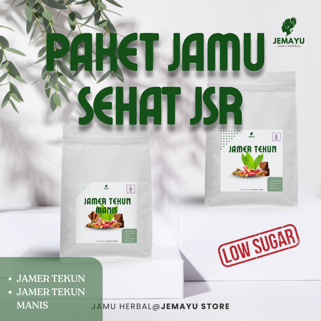 

Paket Jamu Sehat Resep JSR Dr. Zaidul Akbar Minuman Sehat Herbal Alami