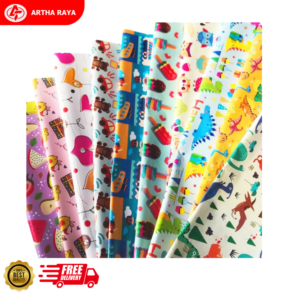 

Kertas Kado 1 Pack Isi 50 Lembar