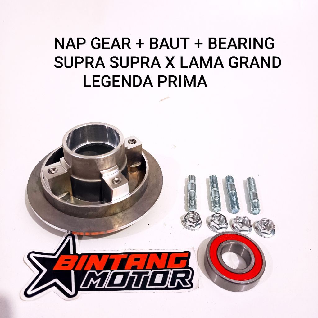 NAP GEAR + BAUT + BEARING SUPRA SUPRA X LAMA GRAND LEGENDA PRIMA