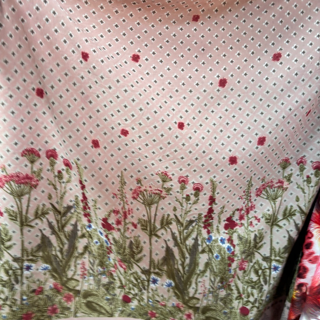 Kain Ceruty Babydoll Motif Bunga Pinggir – Bahan Jatuh & Lembut untuk Gamis, Hijab, Dress tree