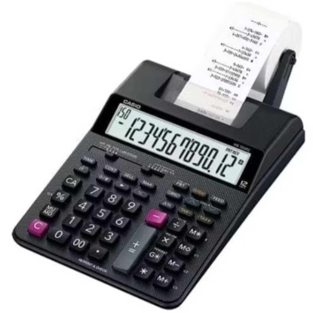 

ORIGINAL Casio Printing Calculator HR-100 RC Printing Kalkulator HR-100RC