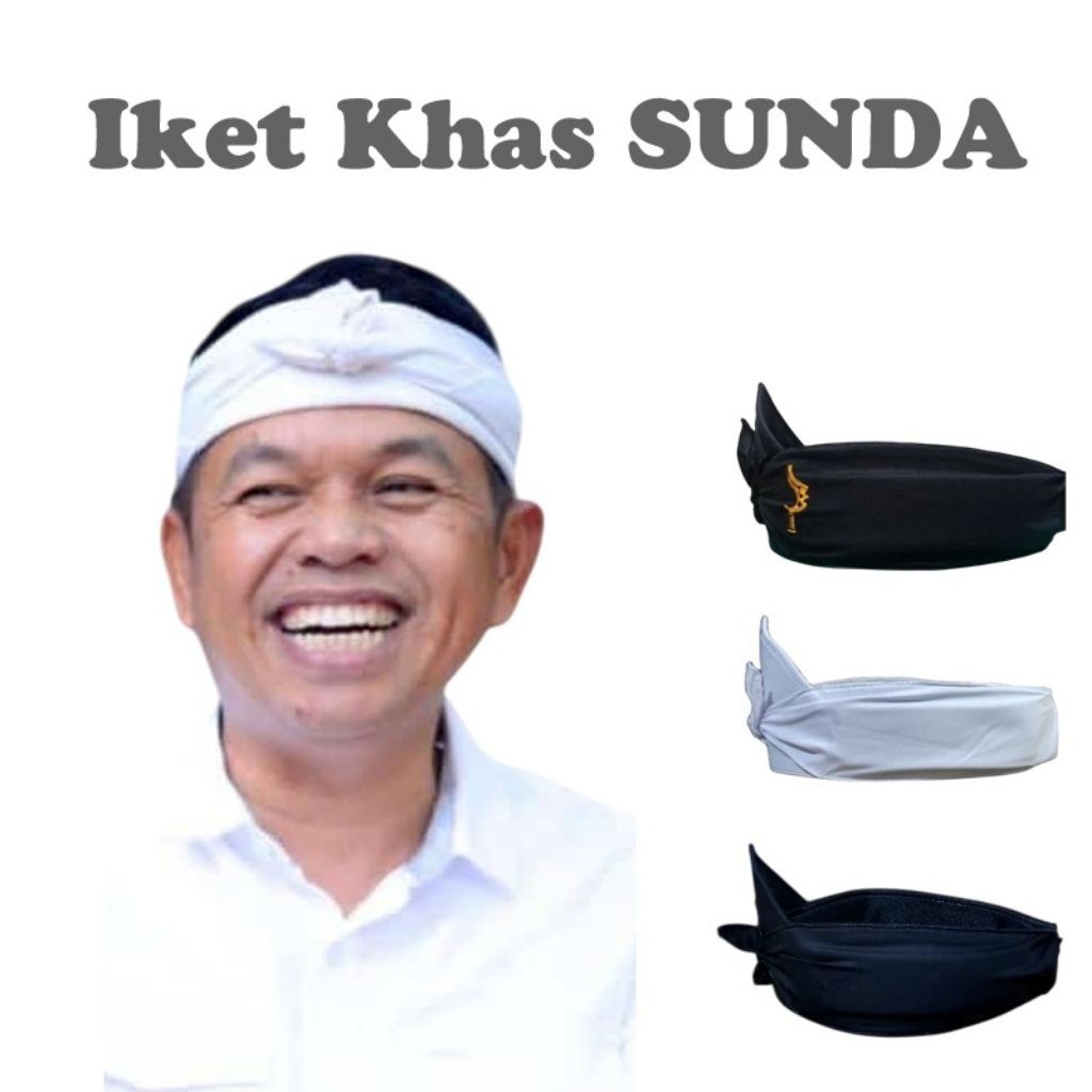 Iket Blangkon Kang Dedi Mulyadi KDM Blangkon Khas Sunda Jawa Barat Bali Totopong Iket Blangkon