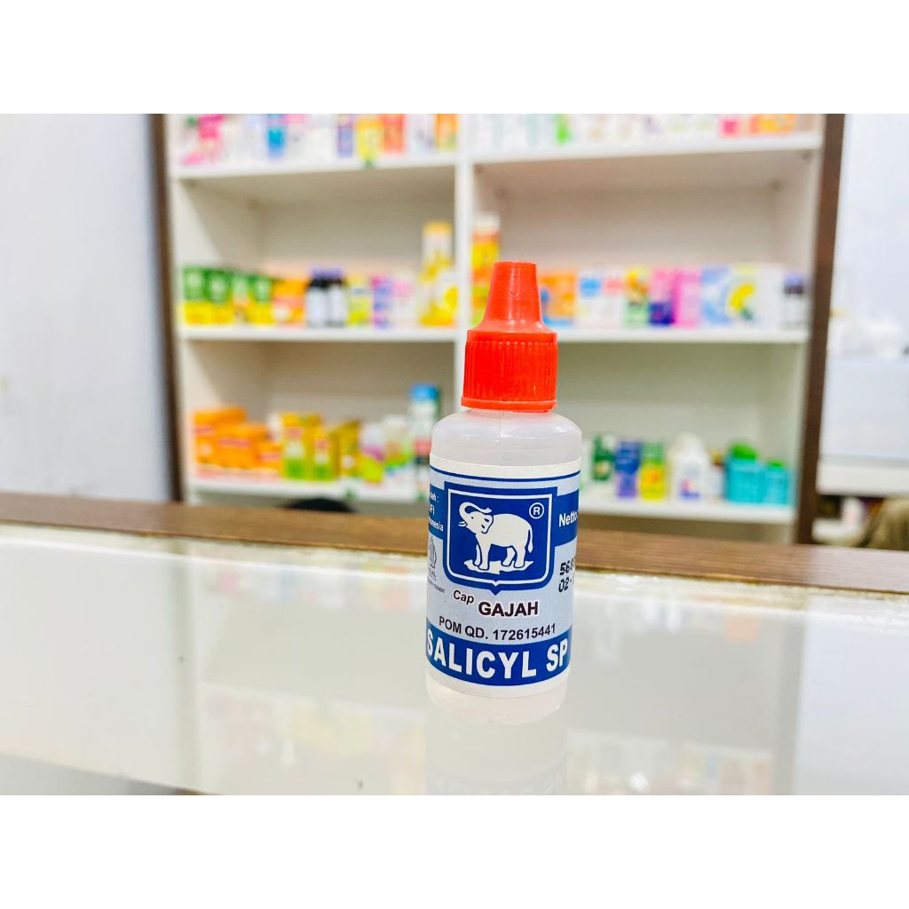 Salicyl Spiritus 20 Ml Cap Gajah - Obat Panu, Kadas, Kurap